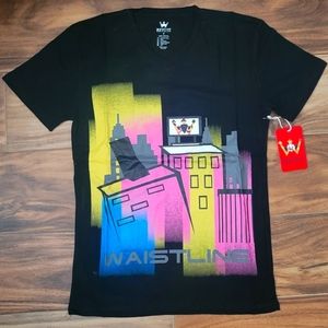 Waistline fashion designer tees